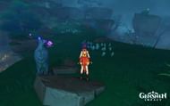 Another Stone Slate puzzle location in Tsurumi Island (Image via miHoYo)